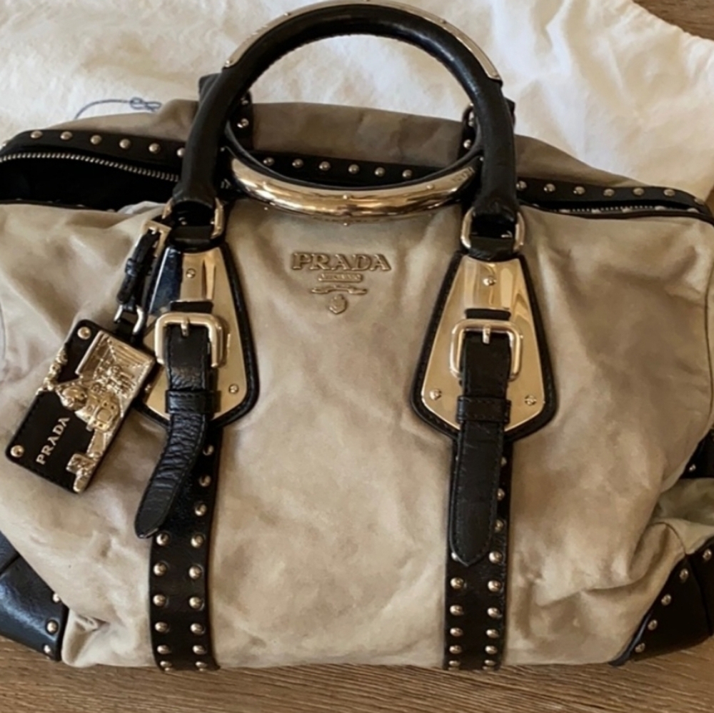 Vintage Prada Bauletto Trunk Bag
